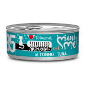 Консервирана храна за кастрирани котки Disugual MiniMe Sterilized Mousse 35 с риба тон, БЕЗ глутен и зърнени култури